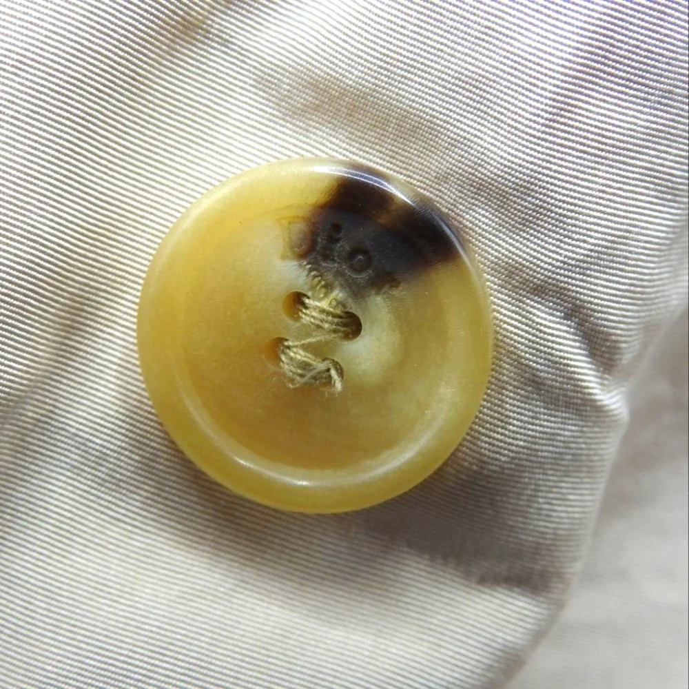 100% Silk Christian DIOR Short Blazer Jacket - Picture 5 of 6